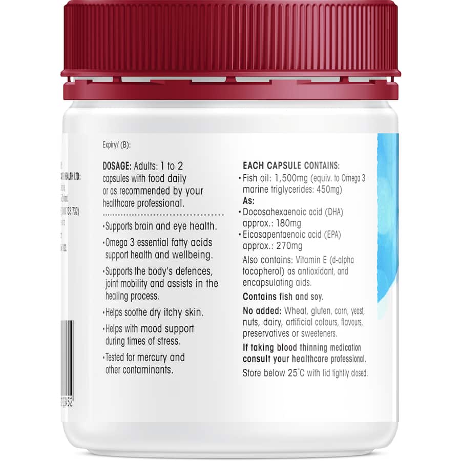 Red Seal Fish Oil 1500mg Value Pack