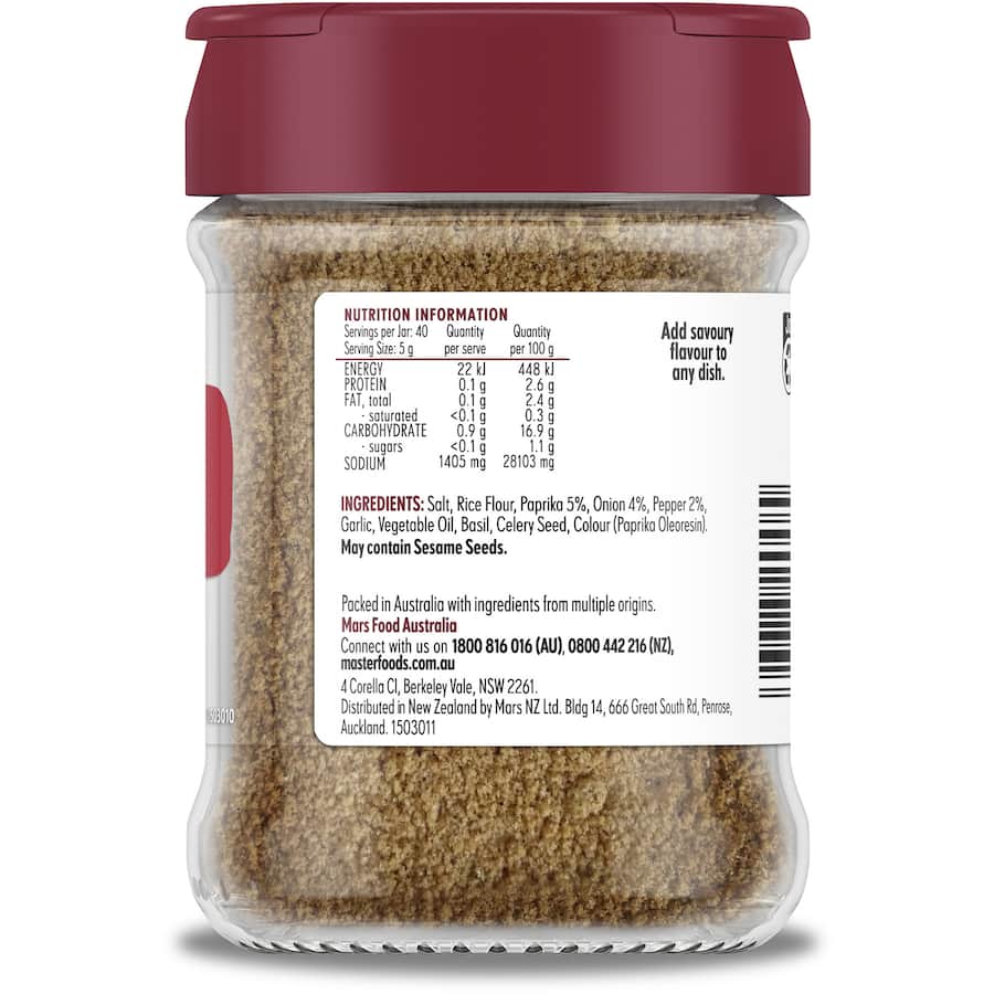 Masterfoods All Purpose Seasoning Blend Shaker 200g