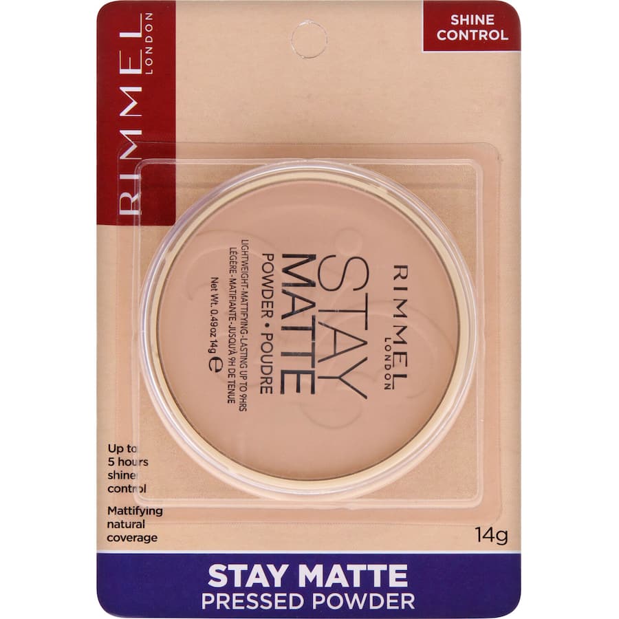 Rimmel Pressed Powder Matte Silk Beige 14g