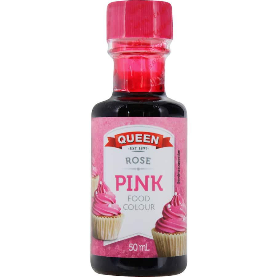 Queen Food Colour Rose Pink 50mL