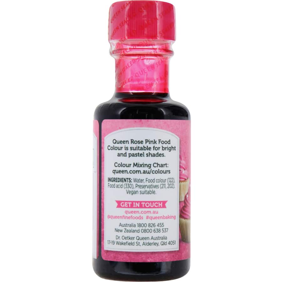 Queen Food Colour Rose Pink 50mL