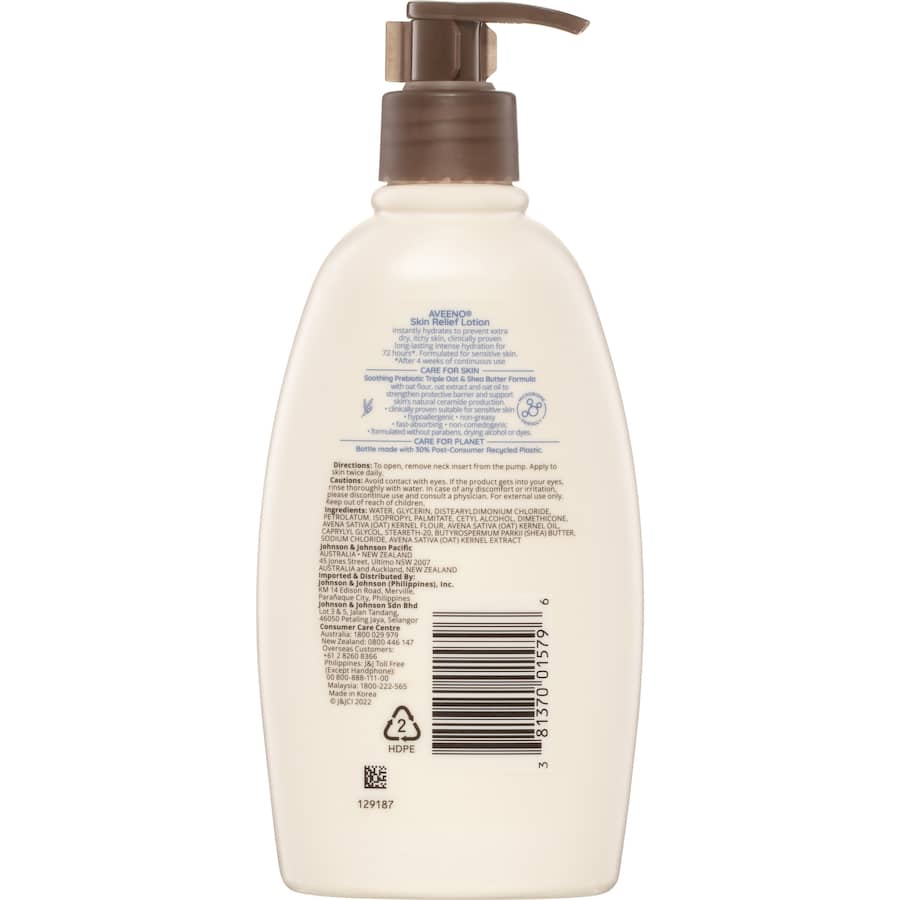 Aveeno Body Lotion Skin Relief Moisturiser 354mL