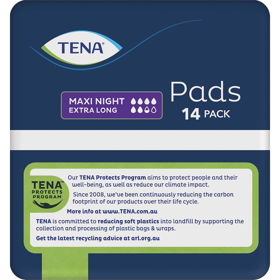 Tena Womens Incontinence Pads Day & Night Pads Super 14pack