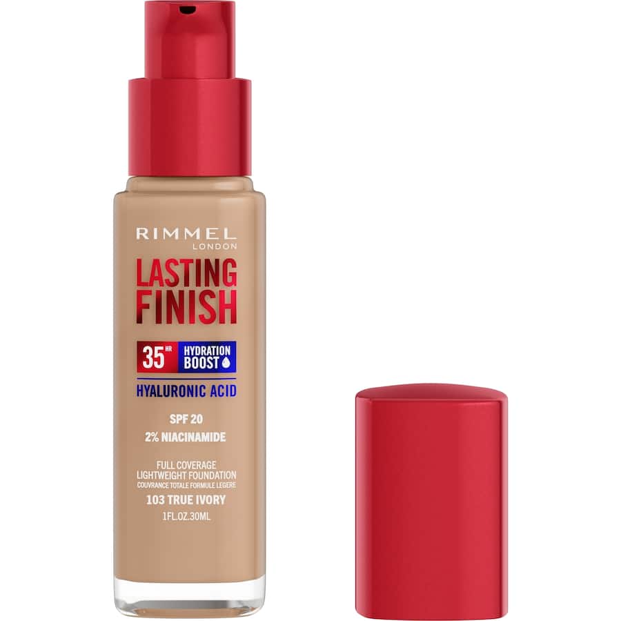 Rimmel Foundation 35hr Lasting Finish True Ivory 30mL