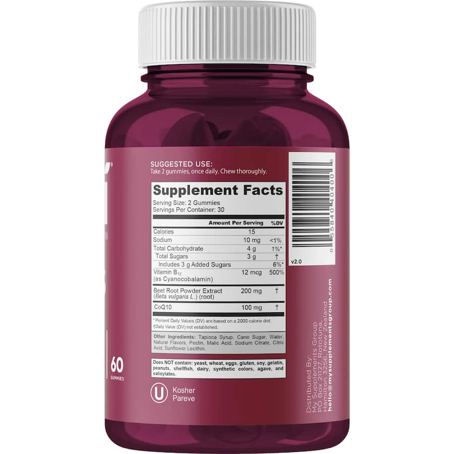 Goli Nutrition Beets Cardio Gummies 60ea