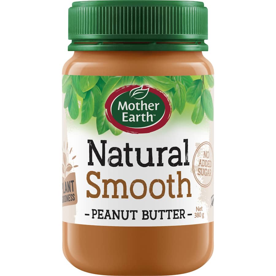 Mother Earth Peanut Butter Smooth 380g