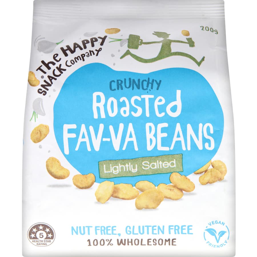 Happy Snack Fav Va Beans Bean Snacks Lightly Salted 200g