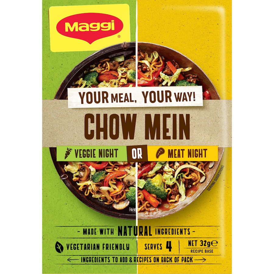 Maggi Recipe Base Chow Mein Sachet 32g