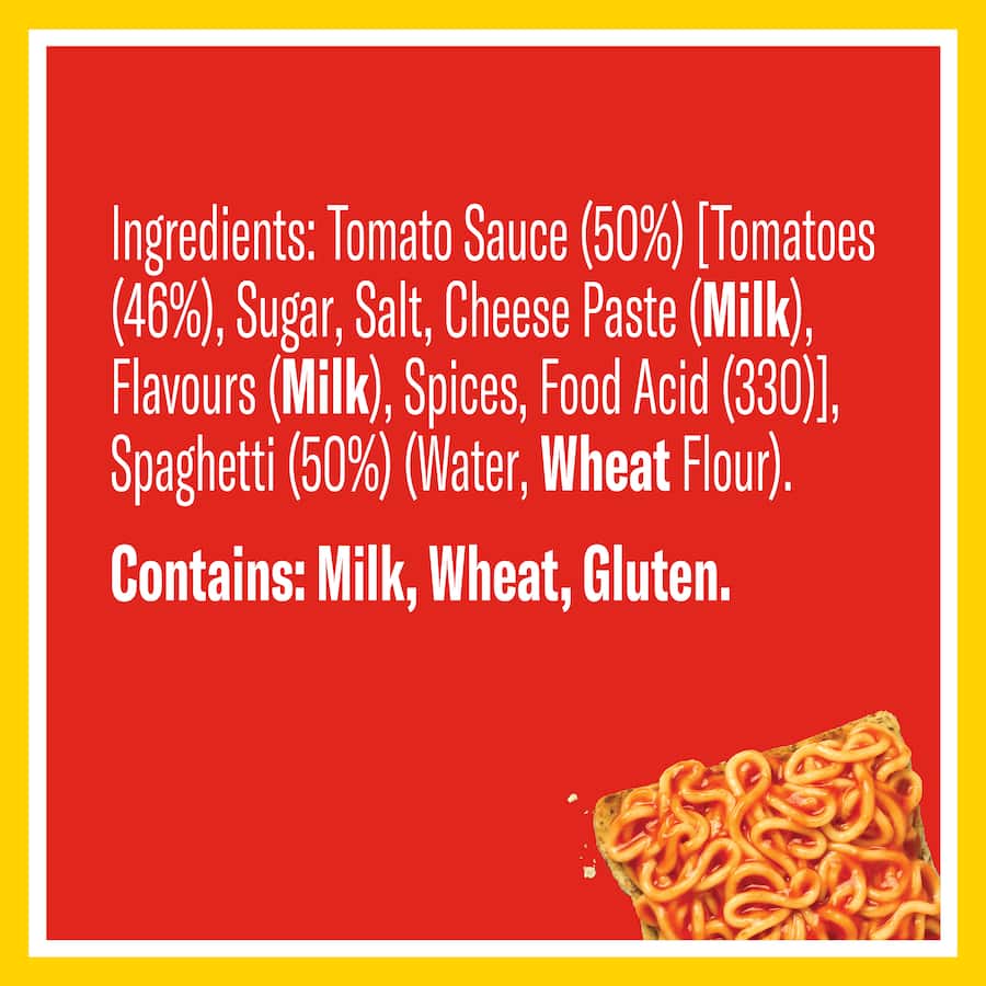 Watties Spaghetti In Tomato Sauce Can 420g
