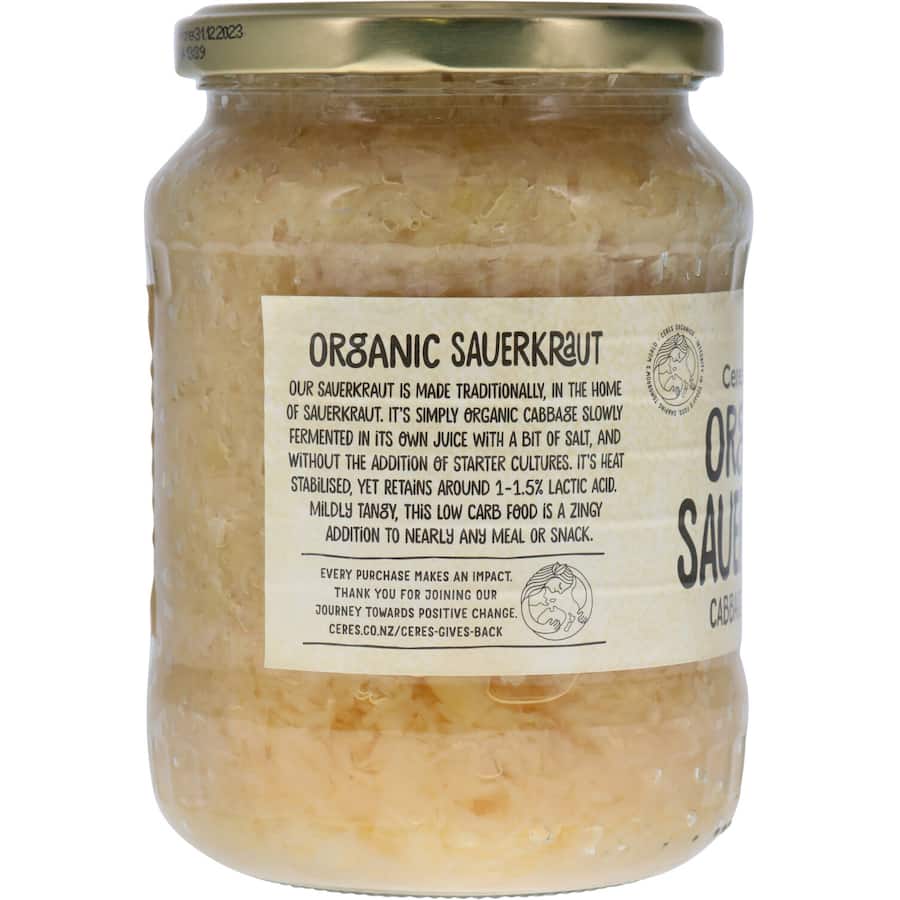 Ceres Organics Sauerkraut 680g