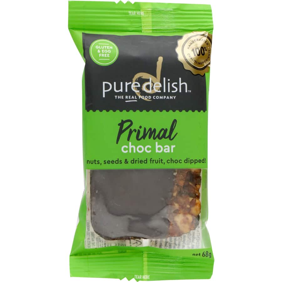 Pure Delish Primal Snack Bar Chocolate