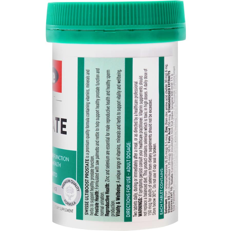 Swisse Ultiboost Prostate Tablets 50pack