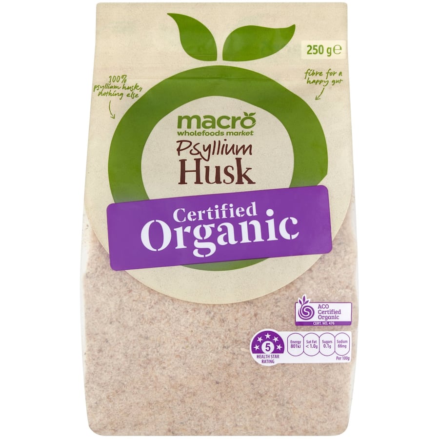 Macro Organic Psyllium Husk 250g