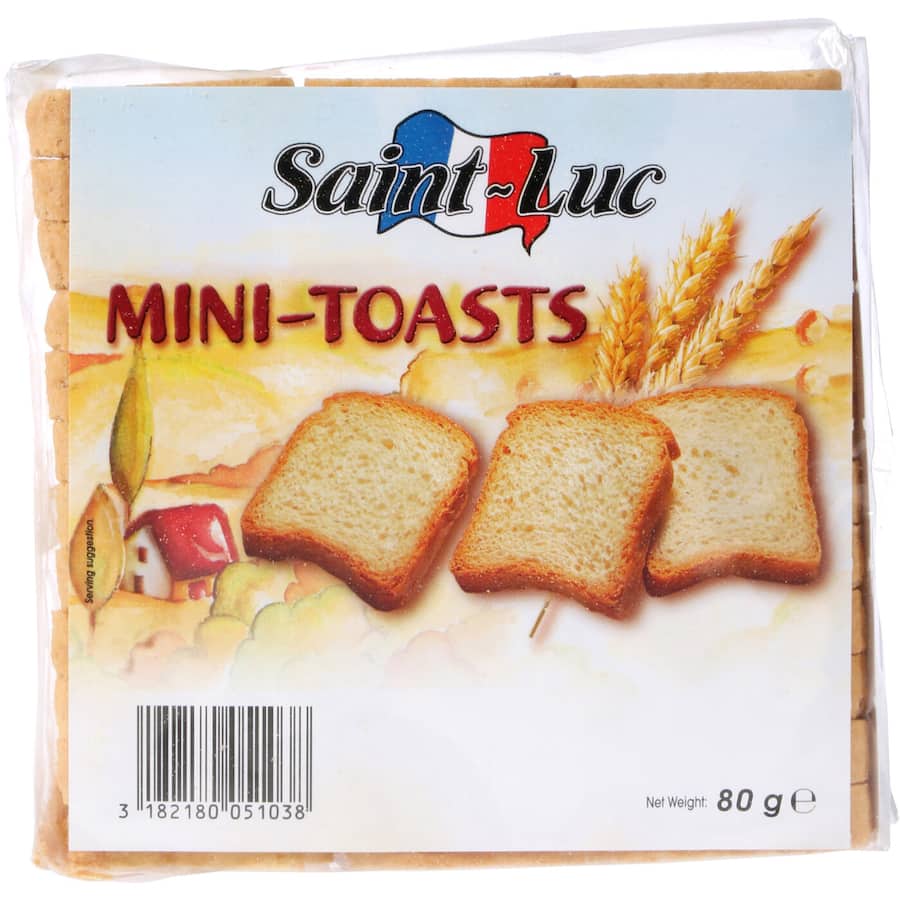 St Luc Crispbread Mini Toast 80g