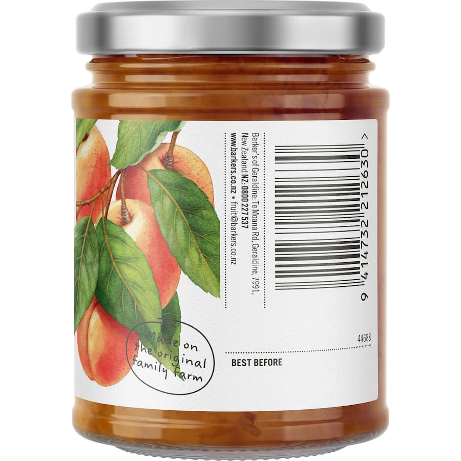 Barkers Spreadable Fruit Apricot 260g