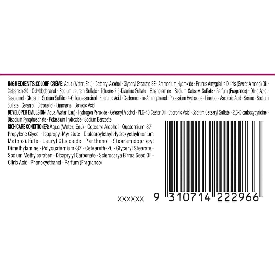 Napro Palette Hair Colour 6-0 Natural Light Brown 1pack