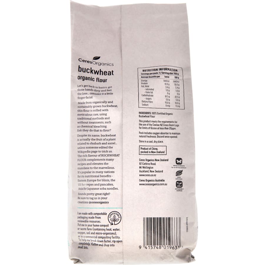 Ceres Organics Buckwheat Flour