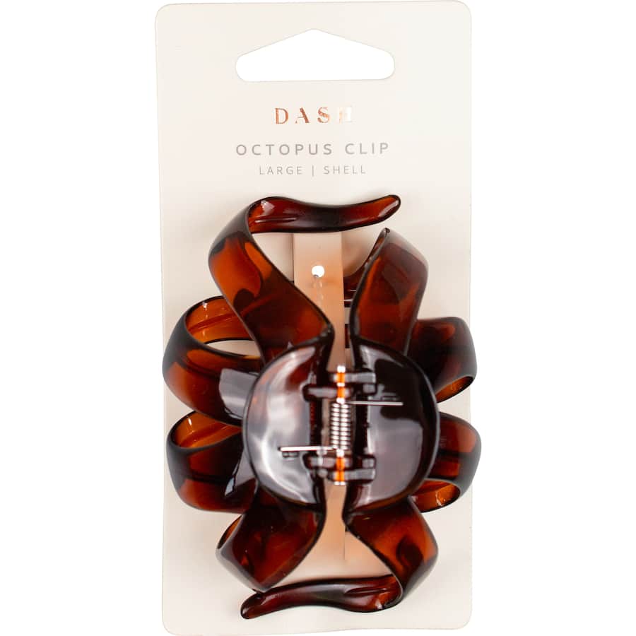 Dash Hair Claw Shell Large 1ea