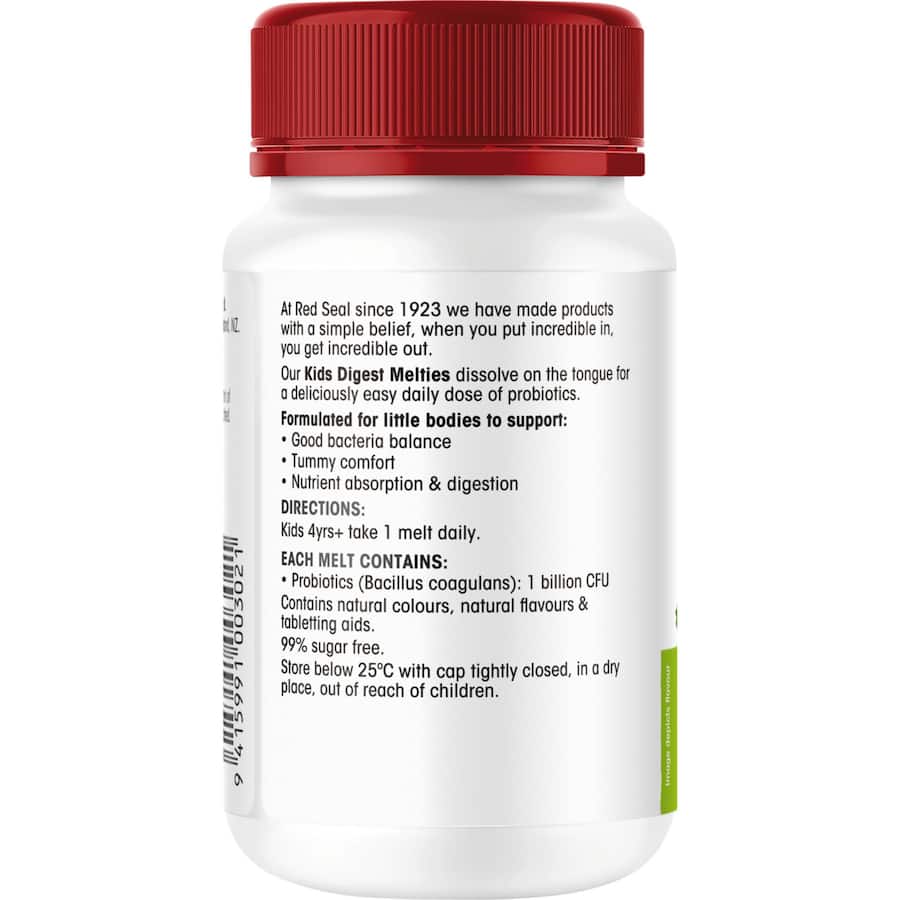 Red Seal Kids Melties Probiotic Apple 60pack