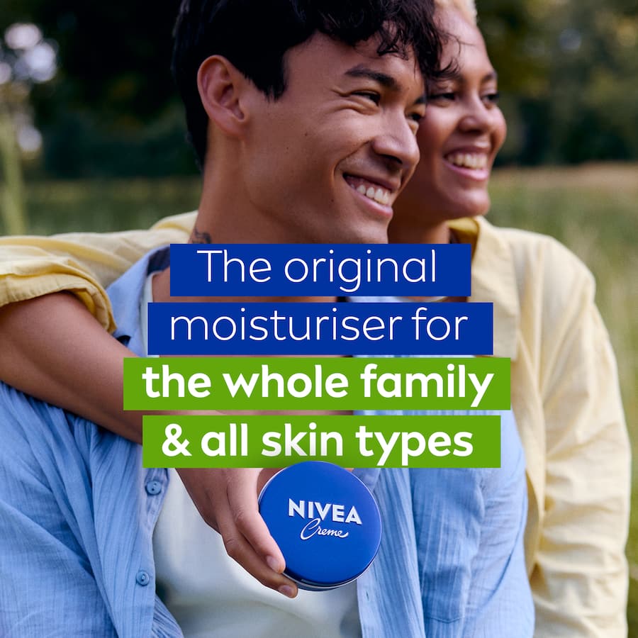 Nivea Creme Moisturiser: iconic, rich formula for face and body, providing intensive hydration and care for all skin types.