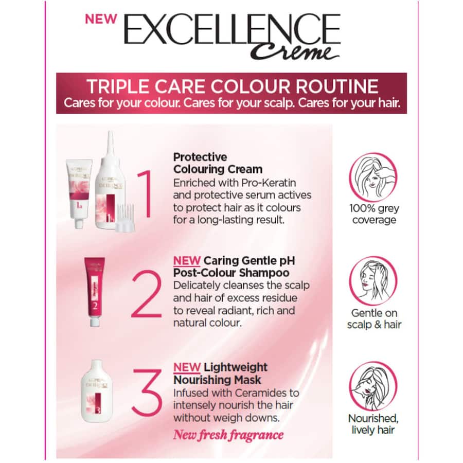 Loreal Excellence Hair Colour Ash Brown 6.1