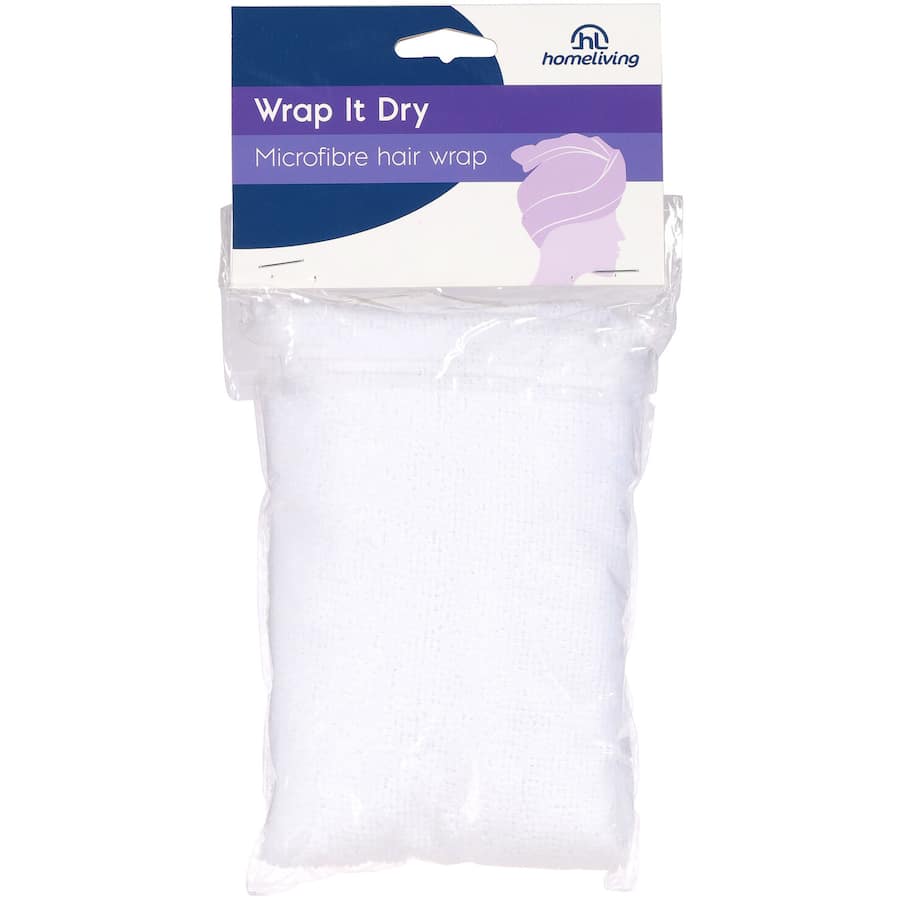 Homeliving Hair Towel Microfibre 1pack