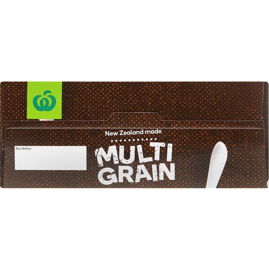 Crunchy Woolworths Multigrain Cereal, packed with whole grains and dietary fiber for a healthy, energizing breakfast.