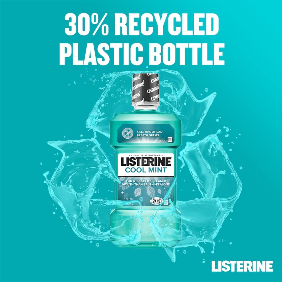 Listerine Mouth Rinse Cool Mint 500mL
