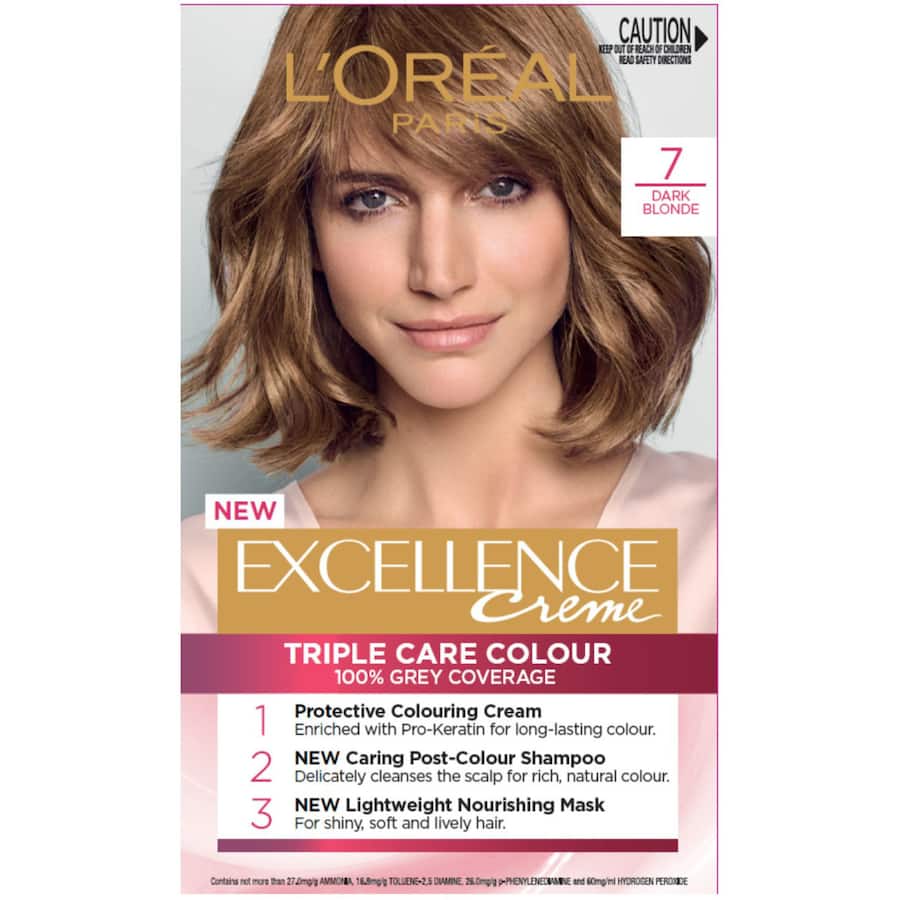 Loreal Excellence Hair Colour Dark Blonde 7