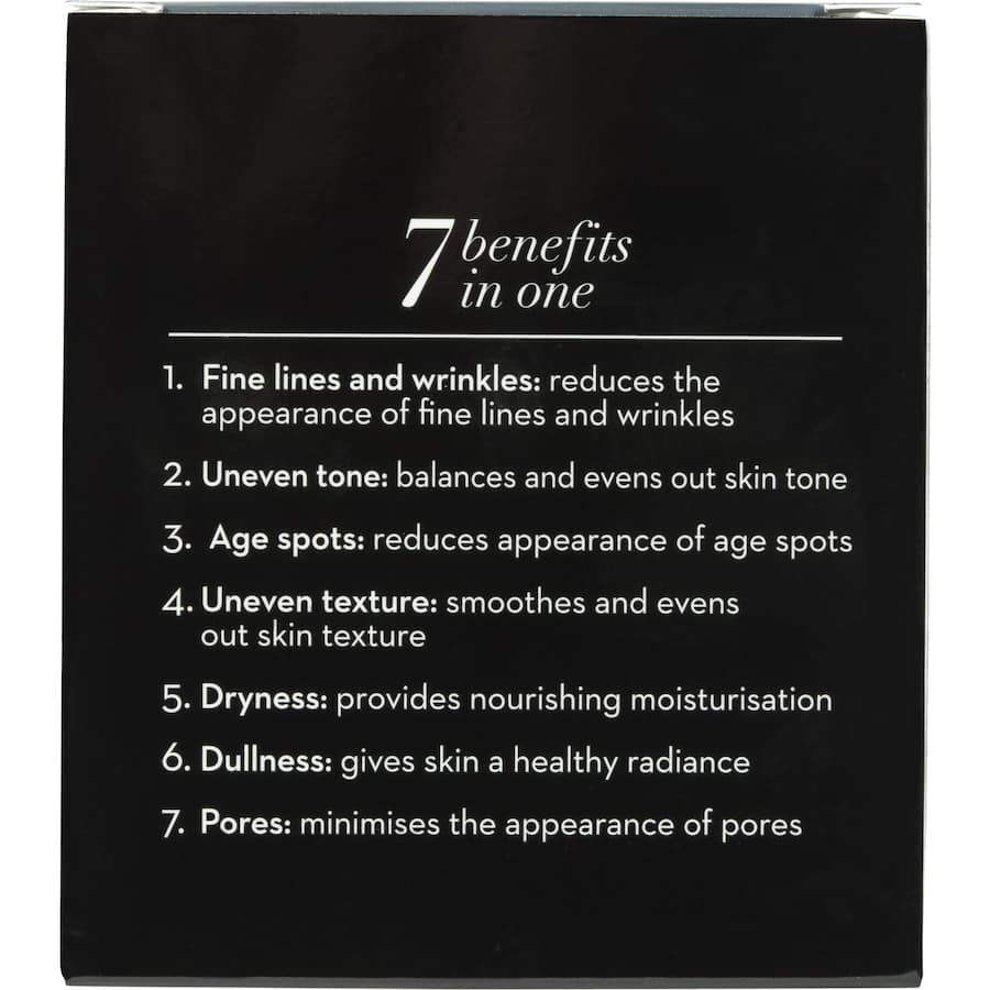 Olay Total Effects Night Cream nurtures skin with vitamins, reducing fine lines and promoting a radiant, youthful glow overnight.