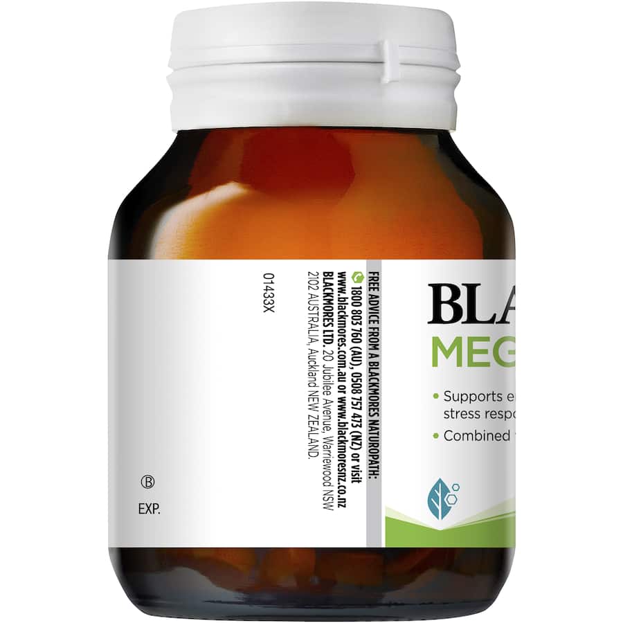 Blackmores Mega B Complex Tablets 75pack