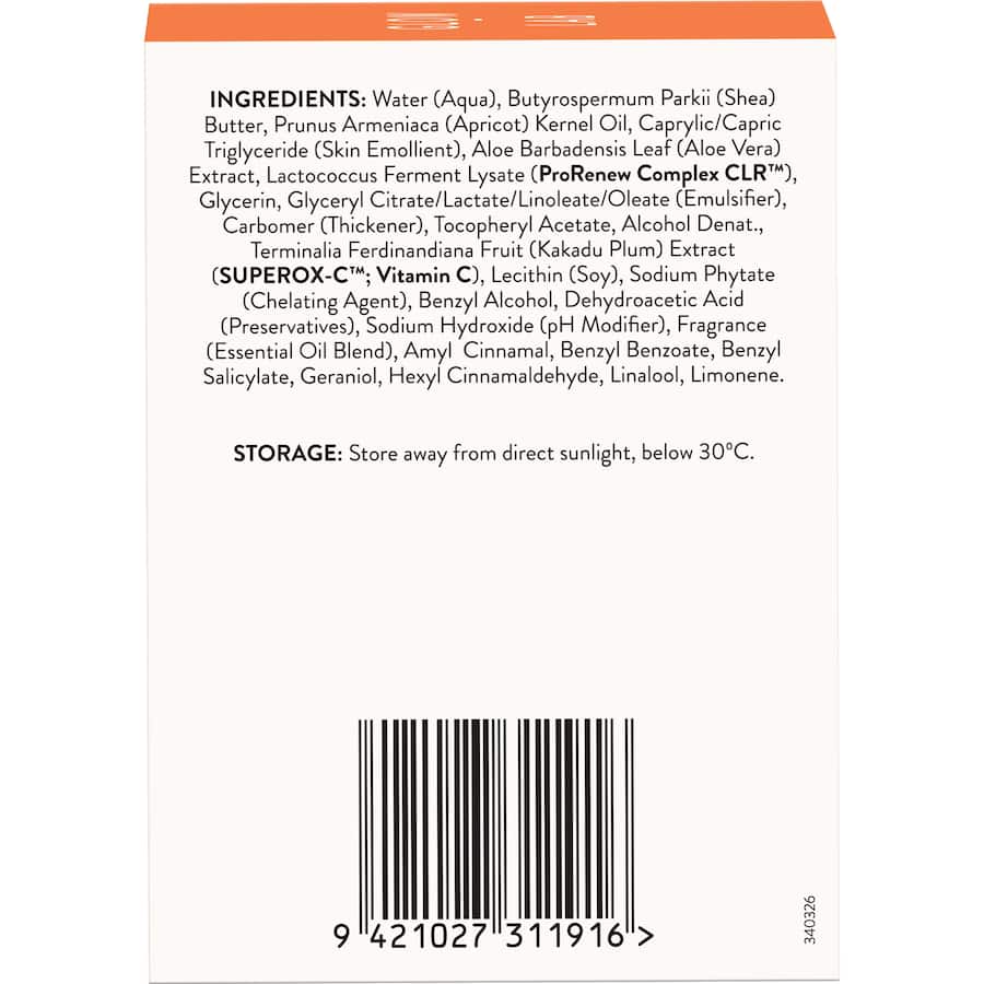 Nourishing night cream with Vitamin C and Kakadu Plum, enhancing luminosity and hydration for radiant skin overnight.