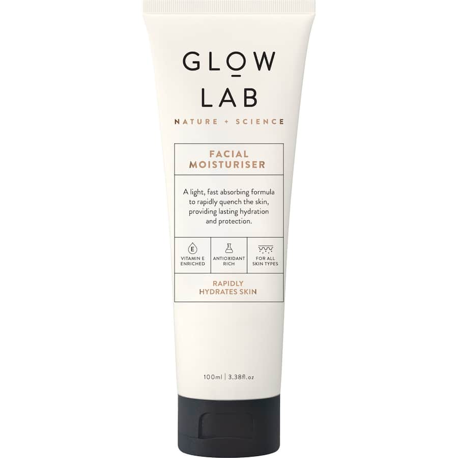 Glow Lab Facial Moisturiser Tube 100mL