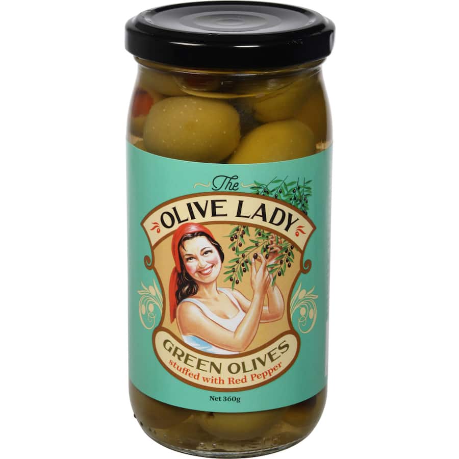 The Olive Lady Olives Stuffed Green