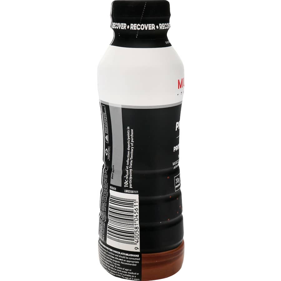 Musashi High Protein Shake Iced Chocolate RTD, 30g protein, low fat, ideal for post-workout recovery and nutrition.