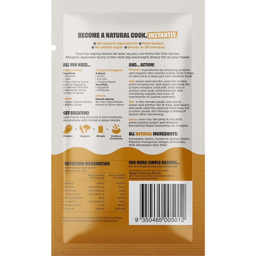 Quick and flavorful Madras-style curry mix for easy and delicious at-home meals, gluten-free and preservative-free.
