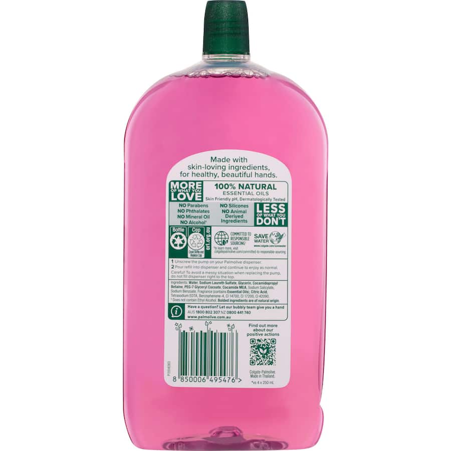Palmolive Foaming Hand Wash Refill Raspberry Refill 1L