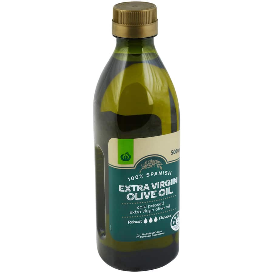 Woolworths Olive Oil Extra Virgin 500mL