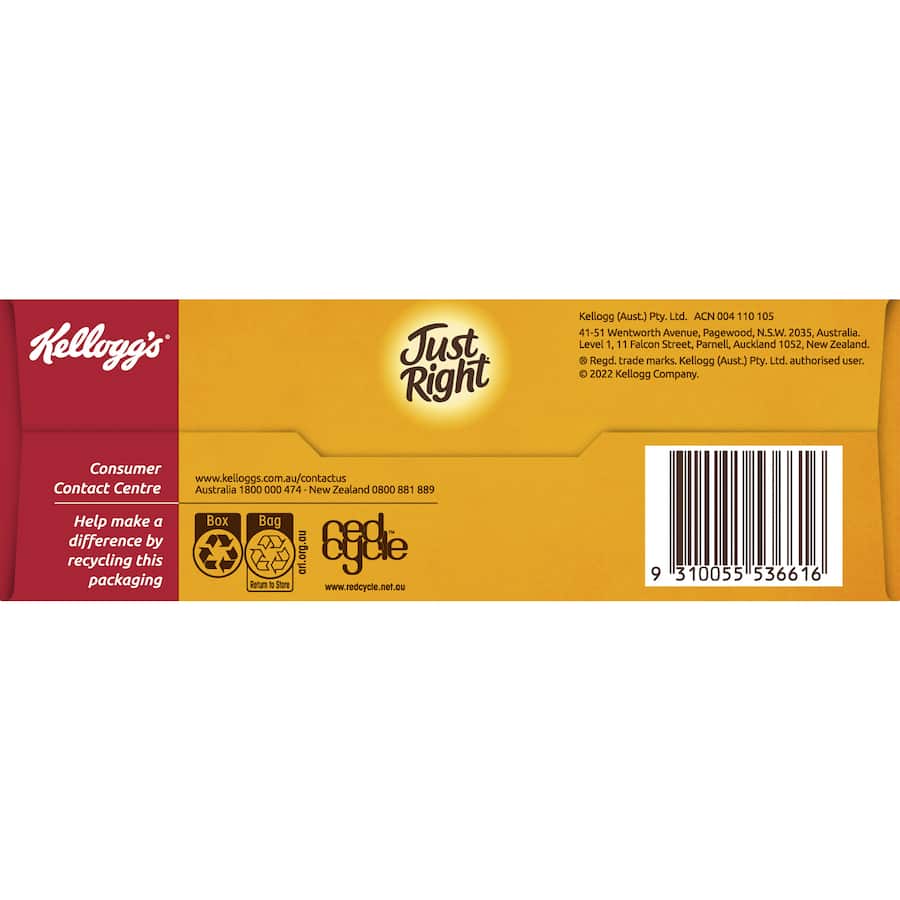 Kellogg's Just Right Cereal Original 460g