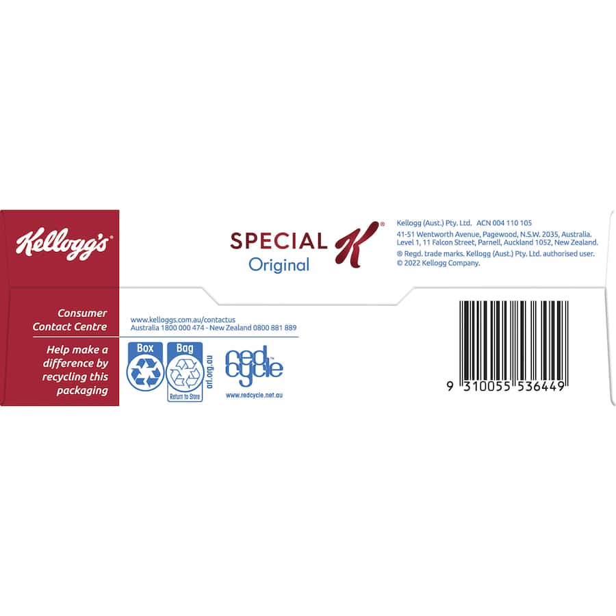 Kellogg's Special K Cereal Original 300g
