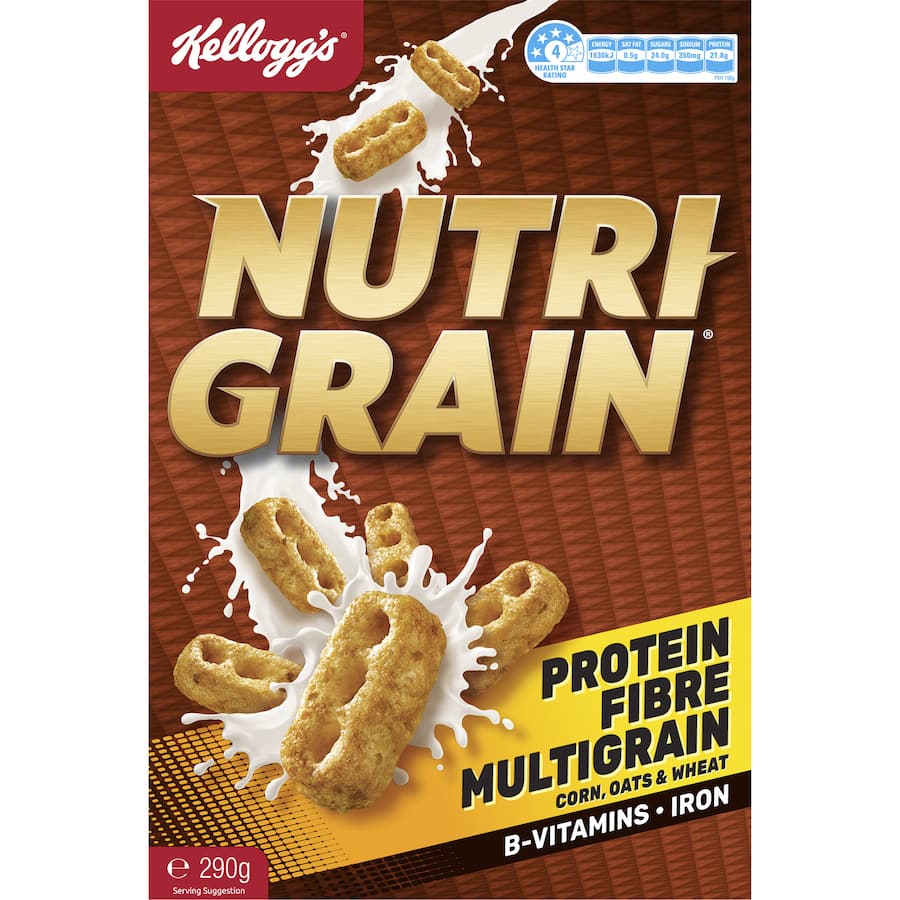 Kellogg's Nutrigrain Cereal 290g