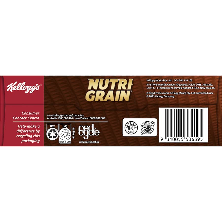 Kellogg's Nutrigrain Cereal 290g