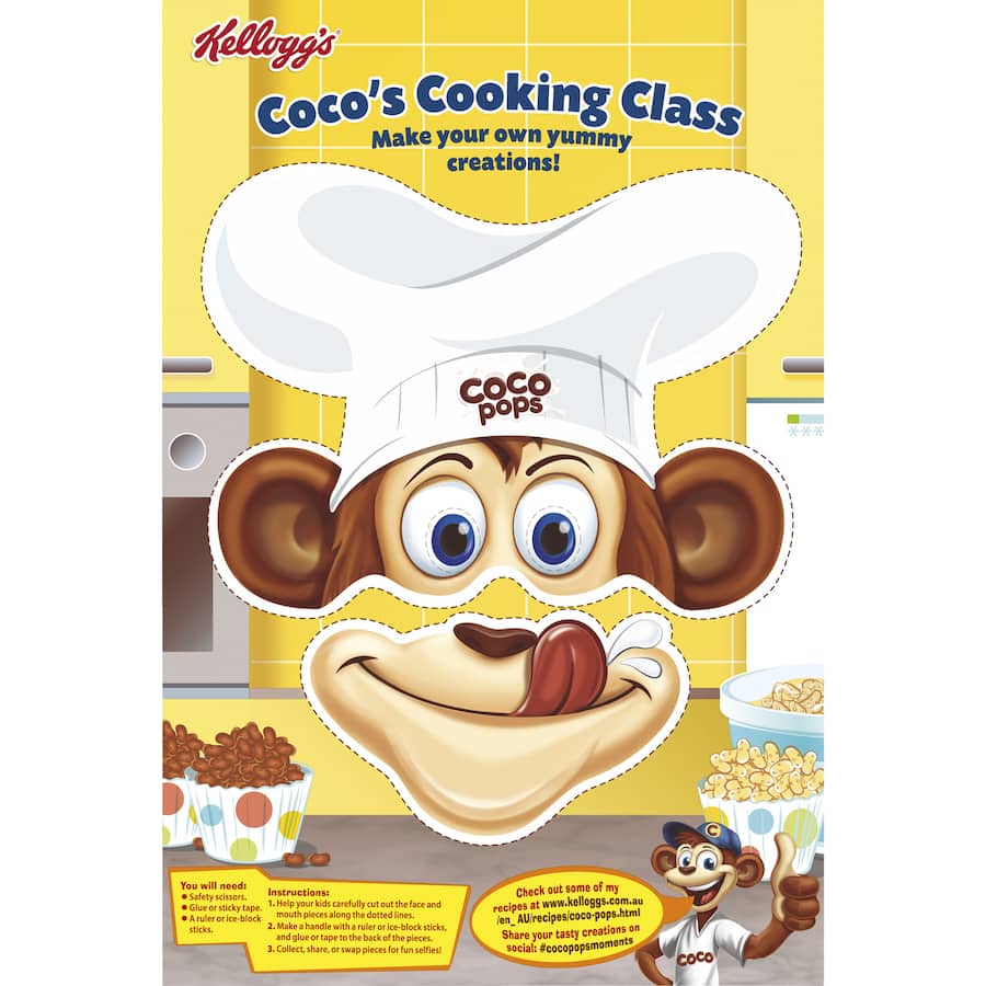 Kellogg's Coco Pops Cereal Chex 290g