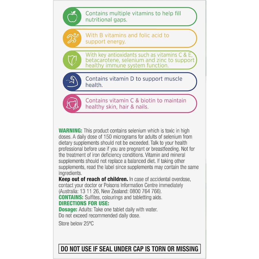 Centrum Advance multivitamin for adults offers essential vitamins for skin, muscle health, energy, and immune support.