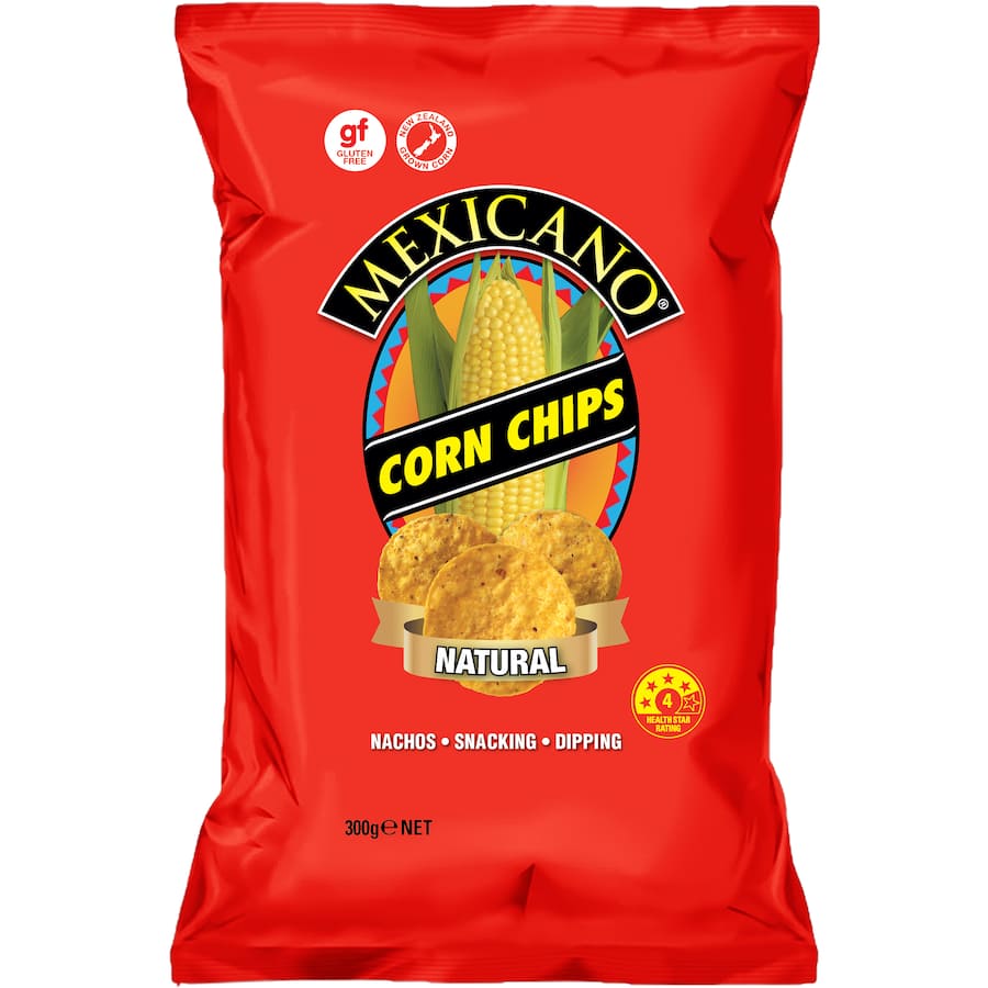Mexicano Corn Chips Natural 300g