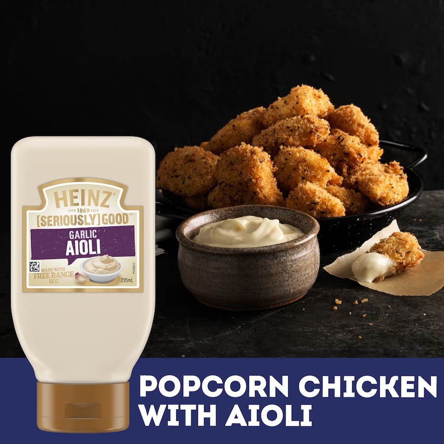 Heinz Seriously Good Aioli Garlic Squeeze bottle 295mL