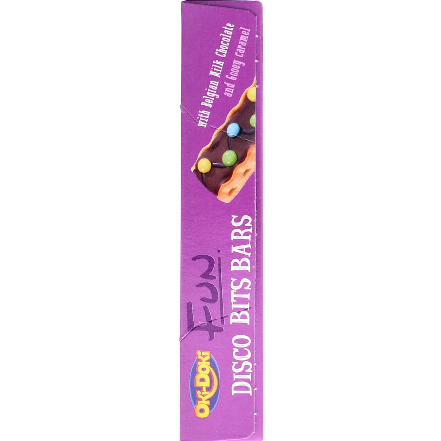 Oki Doki Cake Bars Disco Bites 6pk 162g