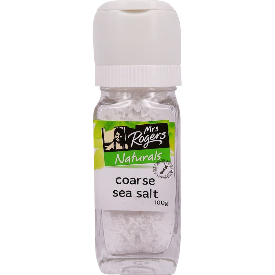 Mrs Rogers Naturals Sea Salt Grinder 100g