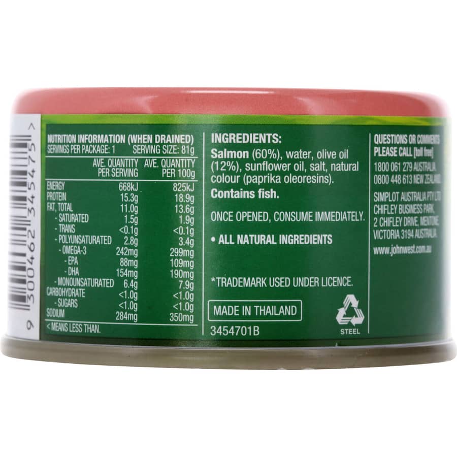 John West Tempters Tuna in smoked flavor, rich in omega-3, skinless, and boneless for a healthy, gourmet meal option.
