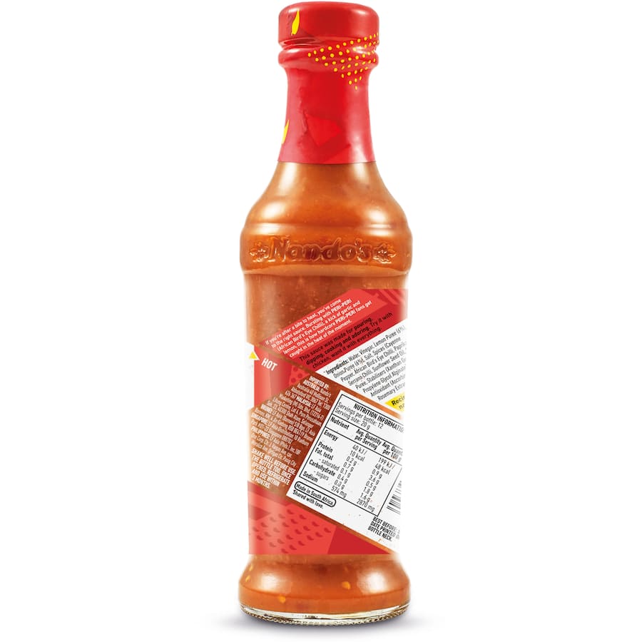Nandos Peri Peri Sauce Hot Bottle 250mL